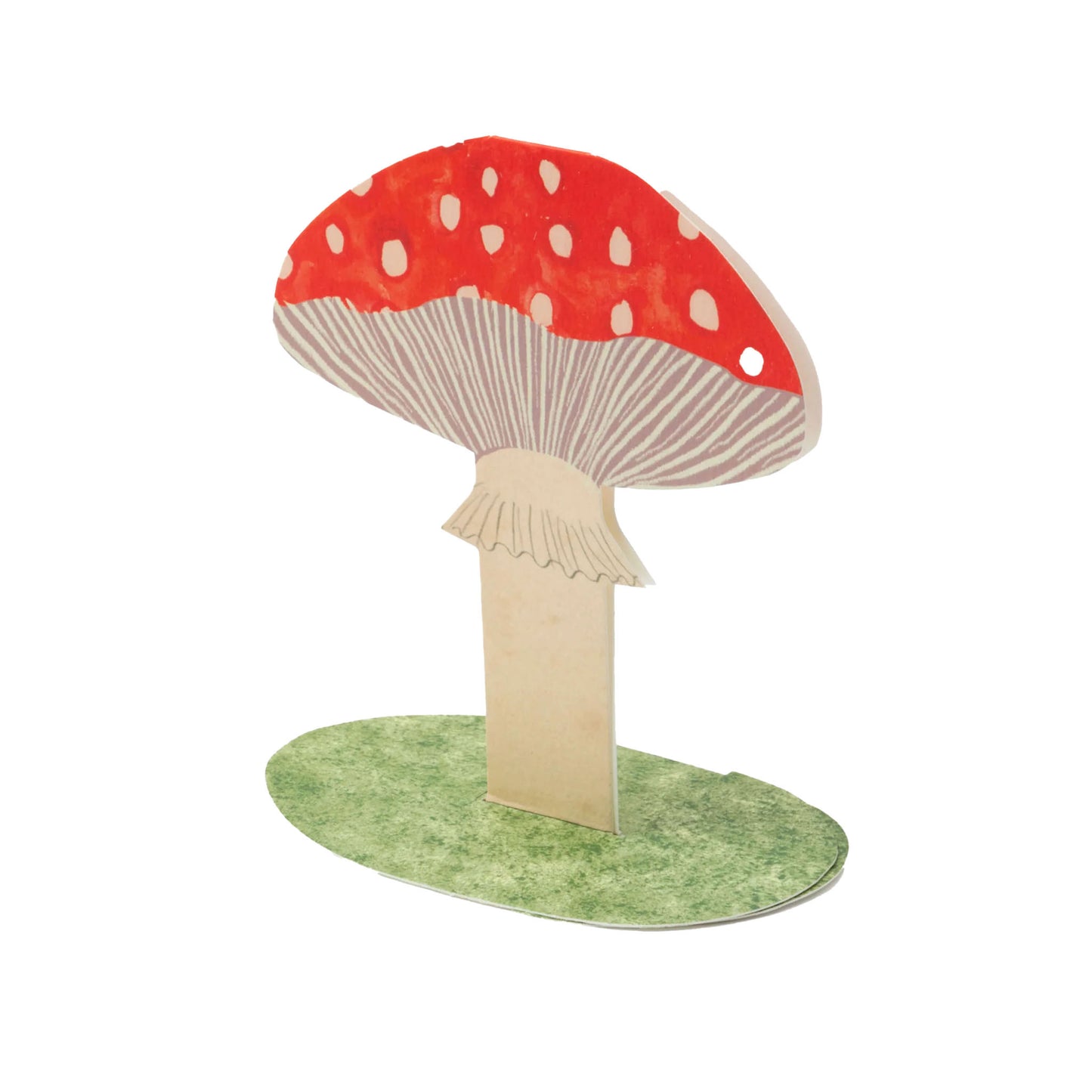 HADLEY PAPER GOODS Stand Up Mushroom Card