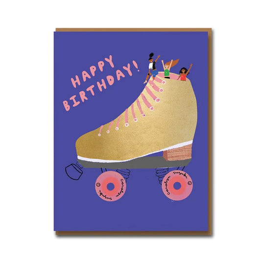 CAROLYN SUZUKI Roller Boot Card