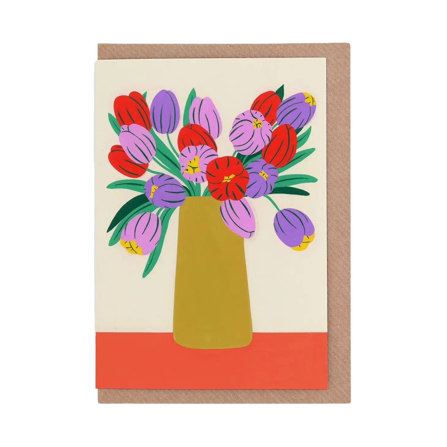 AGATHE SINGER Spring Flowers Card – The Scenery Shop