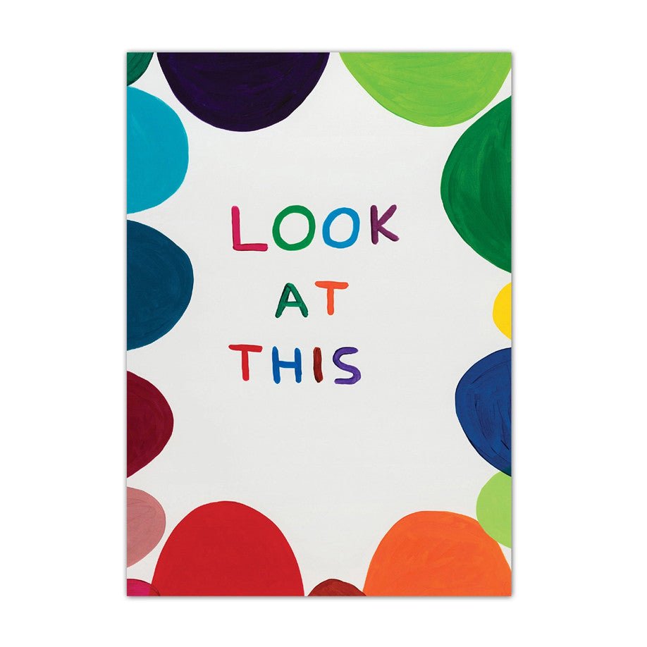 DAVID SHRIGLEY Look Postcard