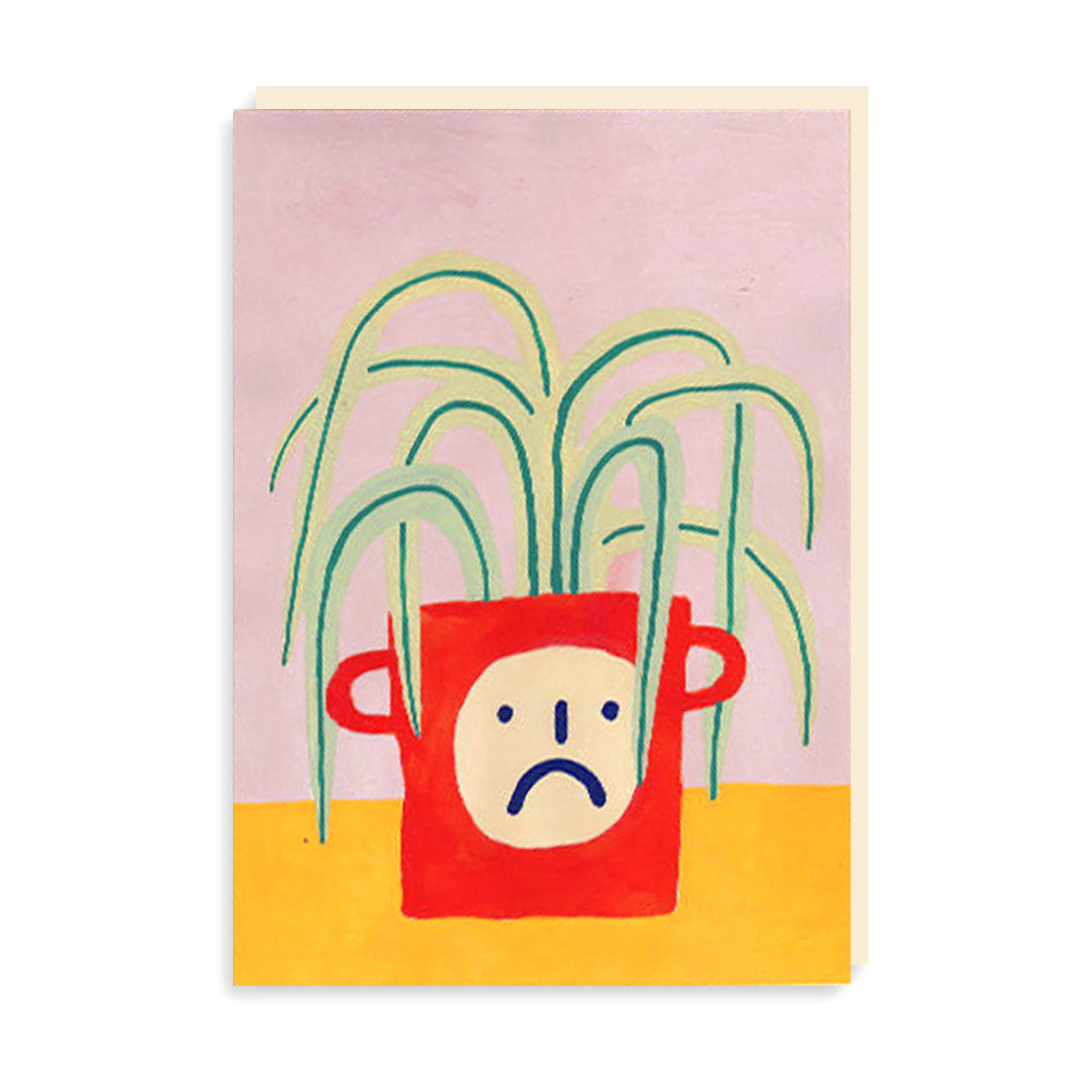 PANSY Spider Plant Card