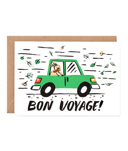 CARI VANDER YACHT Bonne Voyage Card