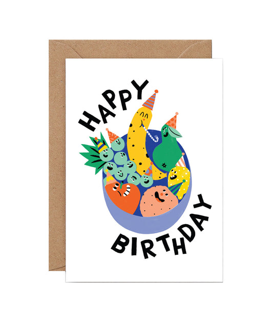 CARI VANDER YACHT Happy Banana Card