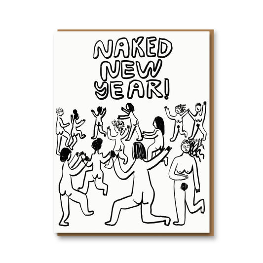 PEOPLE I'VE LOVED Naked New Year Card