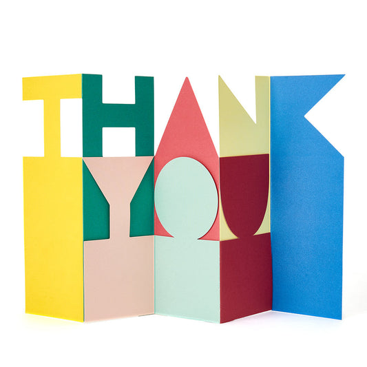 CUT & MAKE Thank You Card