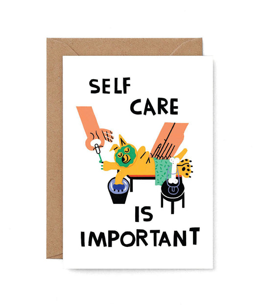 CARI VANDER YACHT Self Care Card