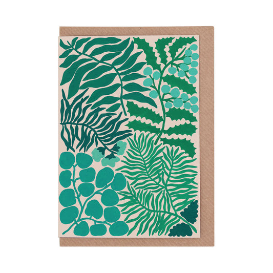 LIV LEE Christmas Greenery Card