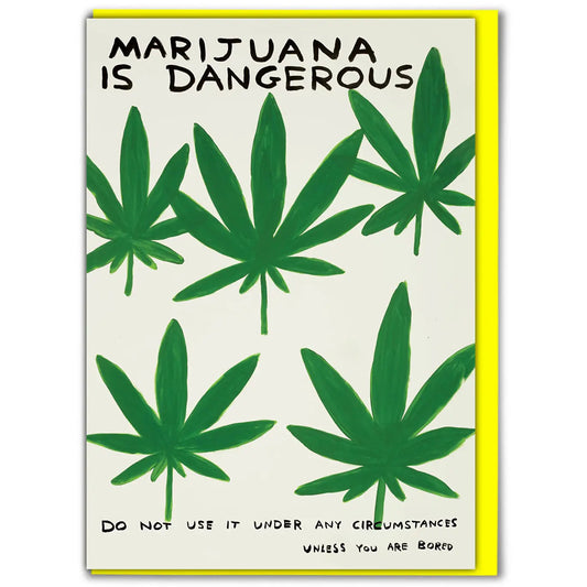 DAVID SHRIGLEY Marijuana Card